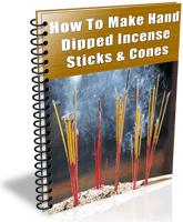 Hand Dipped Incense Sticks & Cones